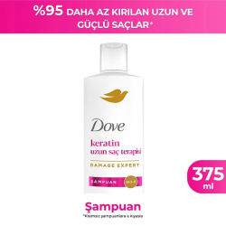 Dove Keratin Uzun Saç Terapisi Şampuan 375 ml - Dove