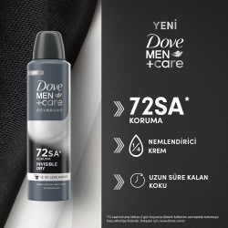Dove Men Invisible Deodorant 150 ml - Dove (1)