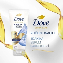 Dove Ultra Care 1 Minute Serum Saç Bakım Kremi Yoğun Onarıcı 170 ml - 6