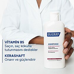 Ducray Anaphase Plus Dökülme Karşıtı Şampuan 400 ml - 5