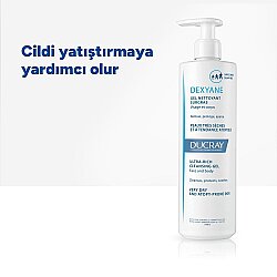 Ducray Dexyane Cleasing Kuru Ciltler için Temizleyici Jel 400ml - 4
