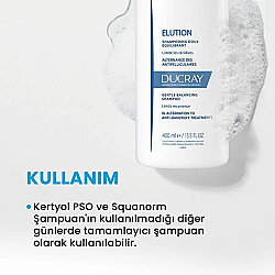 Ducray Elution Tamamlayıcı Bakım Şampuanı 400ml - 3