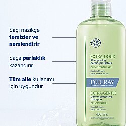 Ducray Extra Doux Sık Kullanım Şampuanı 400 ml - 4