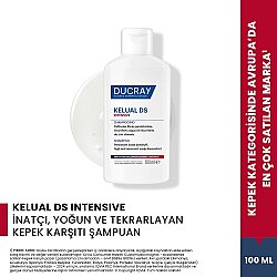 Ducray Kelual DS Intensive Yoğun Kepek Karşıtı Şampuan 100 ml - Ducray