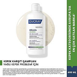Ducray Kelual Squanorm Kepek Karşıtı Şampuan 400 ml - Ducray