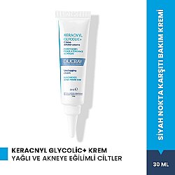 Ducray Keracnyl Glycolic+ Krem 30 ml - Ducray