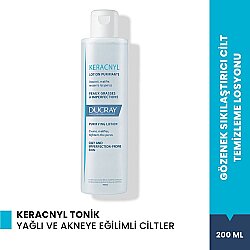 Ducray Keracnyl Lotion Yağlı ve Akneli Ciltler için Losyon 200 ml 