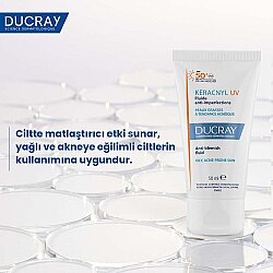 Ducray Keracnyl UV Fluide Anti Imperfections Spf 50 50 ML - 4