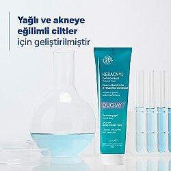 Ducray Keracnyl Gel Moussant Yüz ve Vücut Temizleme Jeli 100ml - Ducray (1)