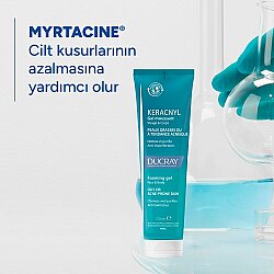 Ducray Keracnyl Gel Moussant Yüz ve Vücut Temizleme Jeli 100ml - 3
