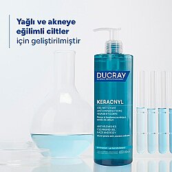 Ducray Keracnyl Yüz Temizleme Jeli 400ml - Ducray