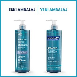 Ducray Keracnyl Yüz Temizleme Jeli 400ml - 3