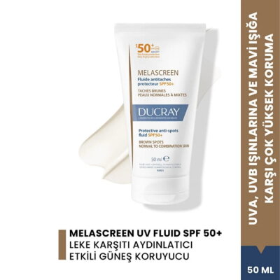 Ducray Melascreen Protective Fluid 50 ml 50 Faktör Güneş Kremi