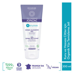 Eau Thermale Jonzac Kuru ve Hassas Ciltler için Organik Yüz Temizleme Jeli 200ml