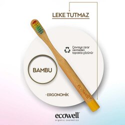 Ecowell Bambu Çocuk Diş Fırçası - Ecowell (1)
