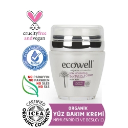 Ecowell Diamond Ultra Nemlendirici Eco Bio Yüz Bakım Kremi 50 ml - Ecowell