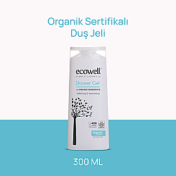 Ecowell Organic Shower Gel 300ml - Organik Duş Jeli - Ecowell