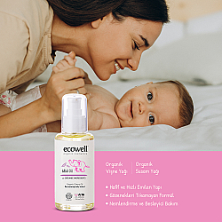Ecowell Organik Bebek Yağı 100ml - Ecowell (1)
