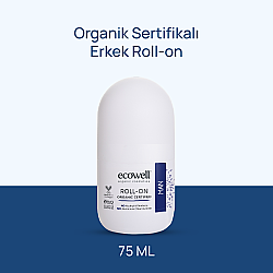 Ecowell Organik Roll On Deodorant Erkek 75ml - Ecowell