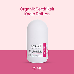 Ecowell Organik Roll On Deodorant Kadın 75ml - Ecowell