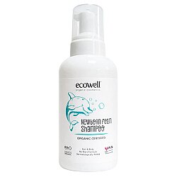 Ecowell Organik Yenidoğan Bebek Saç Ve Vücut Köpük Şampuanı 500ml - Ecowera