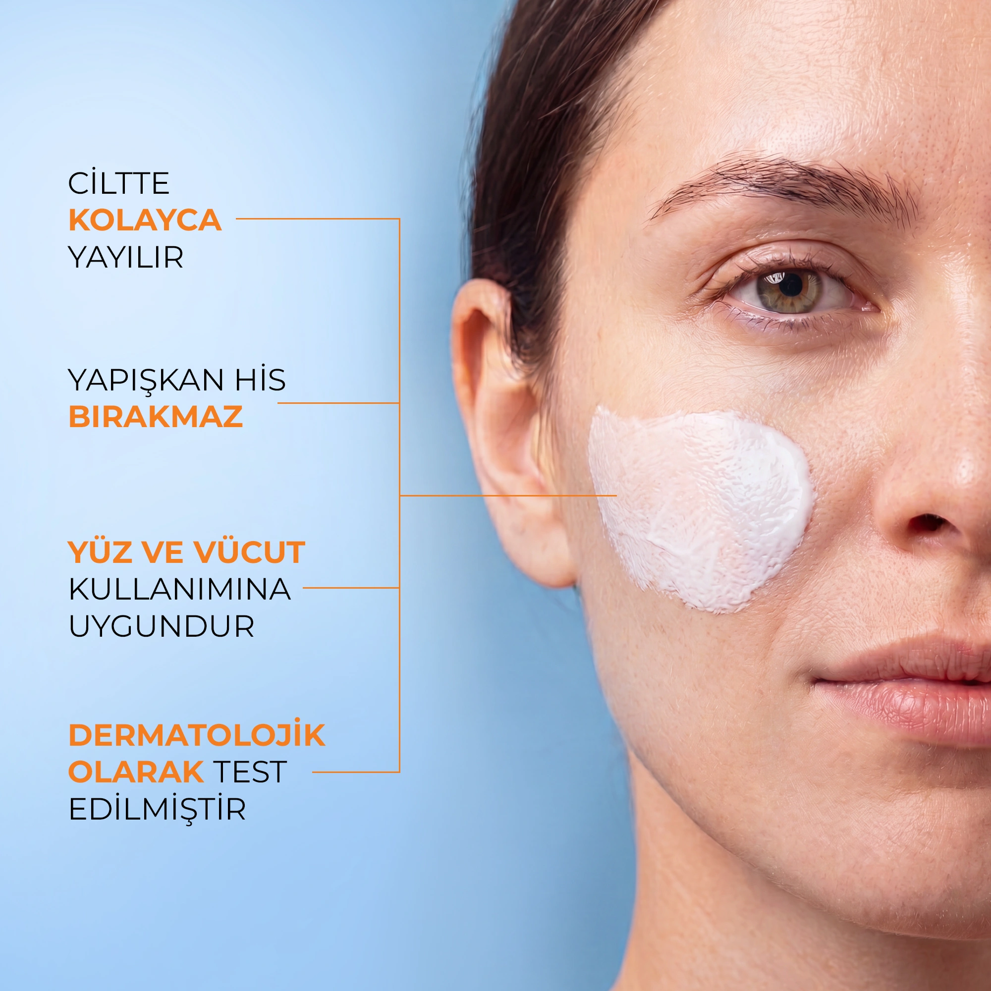 Ecowera SPF50+ Hydra Protect Mineral Güneş Kremi 150 ml - 3