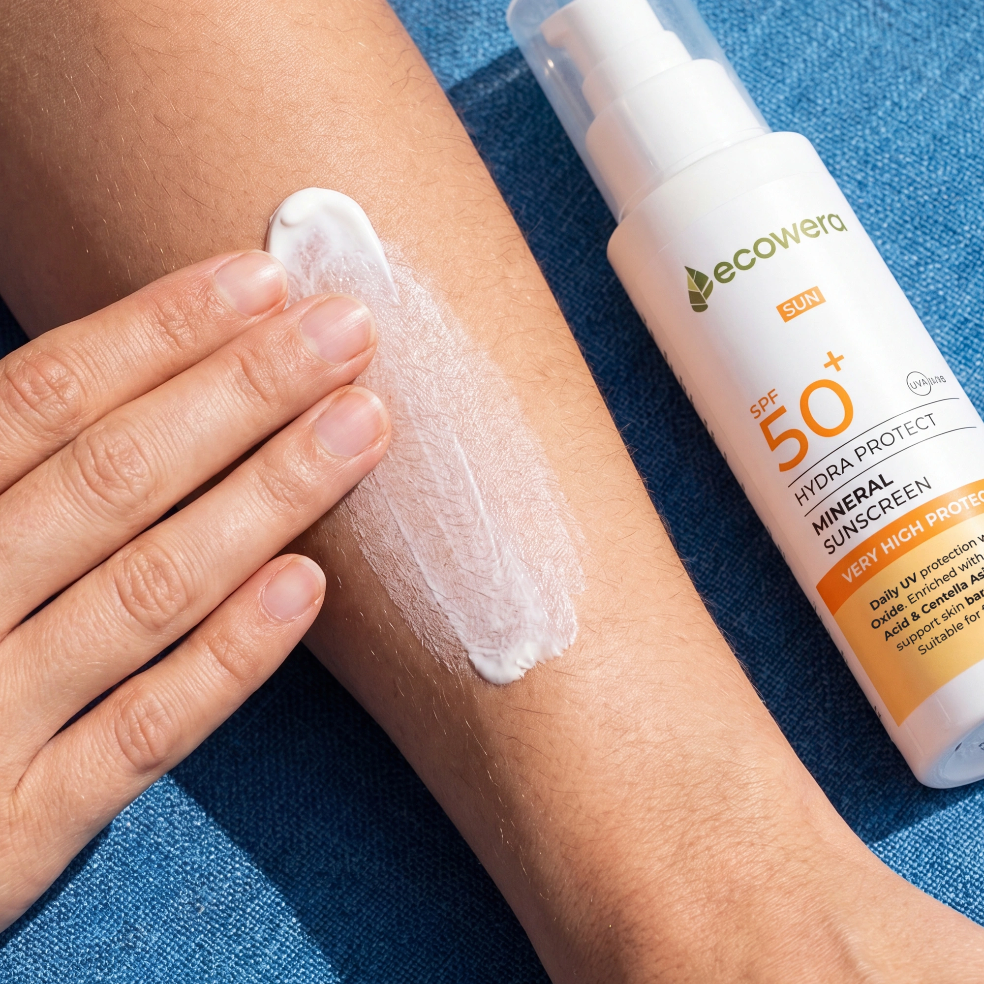 Ecowera SPF50+ Hydra Protect Mineral Güneş Kremi 150 ml - 7