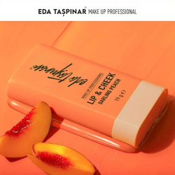 Eda Taşpınar Lip&Cheek Cream Stick Allık Darling Peach 19g - 3