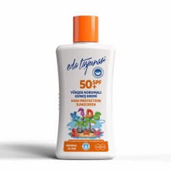Eda Taşpınar Mineral Filtreli Yüksek Korumalı Çocuk Güneş Kremi Spf50 200ml - Eda Taşpınar