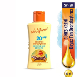 Eda Taşpınar Seyahat Boy Beyaz Ten Bronzlaştırıcı SPF 20 50 ml - Eda Taşpınar