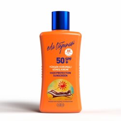 Eda Taşpınar Yüksek Korumalı Güneş Kremi SPF50 + 200ml - Eda Taşpınar