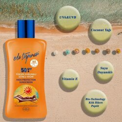 Eda Taşpınar Yüksek Korumalı Güneş Kremi SPF50+ 200ml - 3