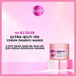 Elidor Ultra Işıltı Yoğun Parlaklıkr Yoğun Onarıcı Saç Maskesi 220ml - 2