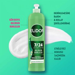 Elidor 7/24 Belirgin Bukleler Şekillendirici Bakım Kremi 240ml - 2