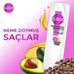 Elidor Saç Kremi Avokado & Castor Yağı 350 ml - 2