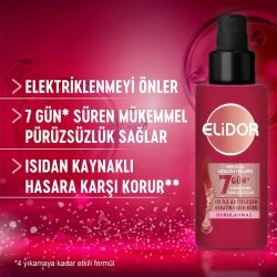 Elidor Brezilya Keratin Terapisi Isı İle Aktifleşen Bakım Kürü 90ml - 3