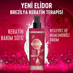 Elidor Brezilya Keratin Terapisi Sıvı Saç Bakım Sütü 200ml - 2