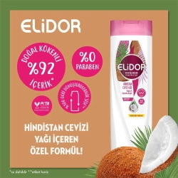Elidor Doğanın Enerjisi Hindistan Cevizi Yağı Şampuan 400ml - 5