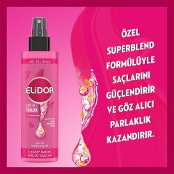 Elidor Güçlü ve Parlak Sıvı Saç Kremi 200ml - 2