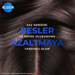 Elidor Kepeğe Karşı Etkili 2'si 1 Arada Saç Kremi & Şampuan 400ml - 6