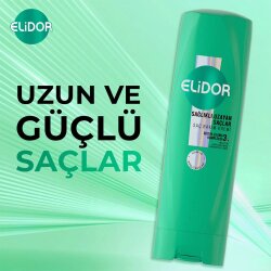 Elidor Sağlıklı Uzayan Saçlar Saç Bakım Kremi 350ml - 3