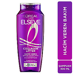 Elseve Collagen Lifter Kolajen Peptitleri İçeren Hacim Veren Saç Bakım Şampuanı 300 ml - Elseve
