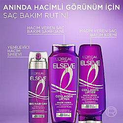 Elseve Collagen Lifter Kolajen Peptitleri İçeren Hacim Veren Saç Bakım Şampuanı 300 ml - Elseve (1)