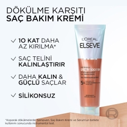 Elseve Growth Booster Dökülme Karşıtı Saç Bakım Kremi 150ml - 3