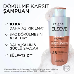 Elseve Growth Booster Dökülme Karşıtı Şampuan 200ml - 3