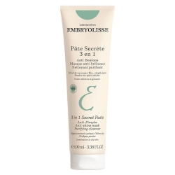 Embryolisse 3 in 1 Secret Paste Karma ve Yağlı Ciltler için Maske ve Temizleyici 100ml 