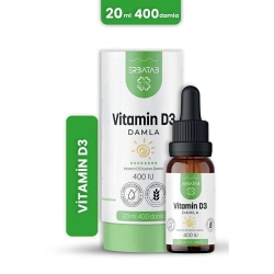 Erbatab Vitamin D3 Kıds 20 ml - Erbatab