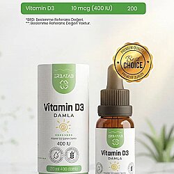 Erbatab Vitamin D3 Kıds 20 ml - Erbatab (1)