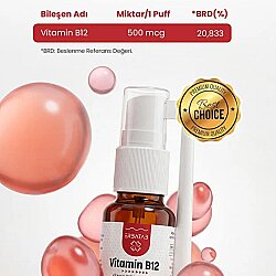 Erbatab Metilkobalamin B12 Sprey 10 ml - Erbatab (1)