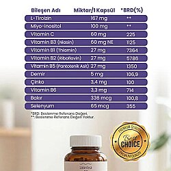 Erbatab Thyrobex Multivitamin & Mineral 60 Kapsül - 3